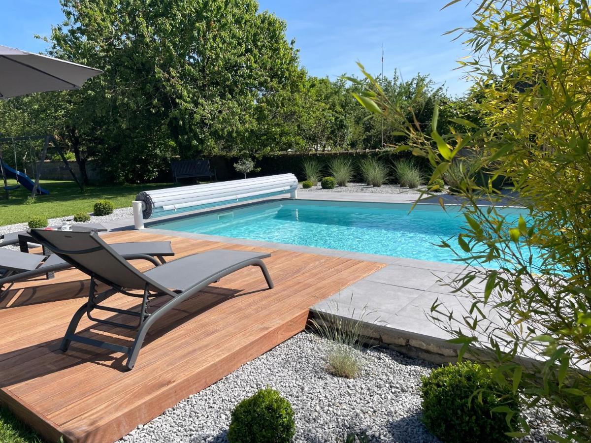 Sejour Detente - Appart'Hotel N 1 Avec Jaccuzi, Piscine Et Petit-Dejeuner Chouzelot Exteriér fotografie